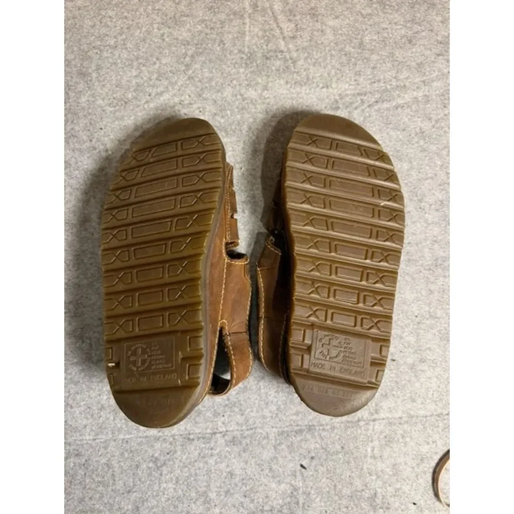 Vintage Dr Martens 8092 Fisherman Sandals Mens 9 UK 8 Made England Brown